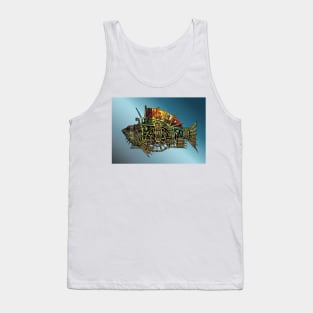 Steampunk Fish #1 Tank Top